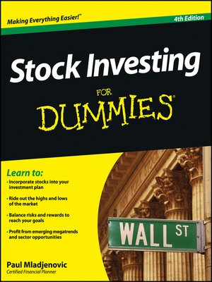 cover image of Stock Investing For Dummies